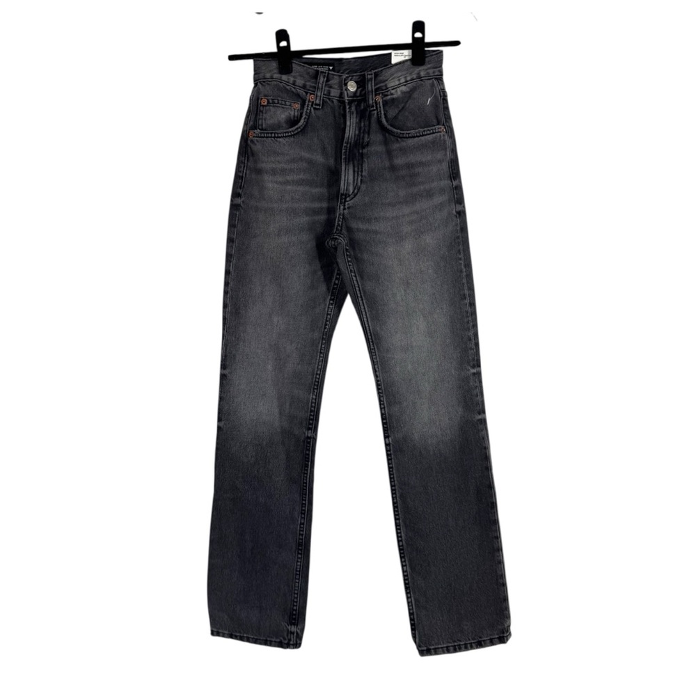 Zara Jeans High Rise Straight Fit Full Length NEW